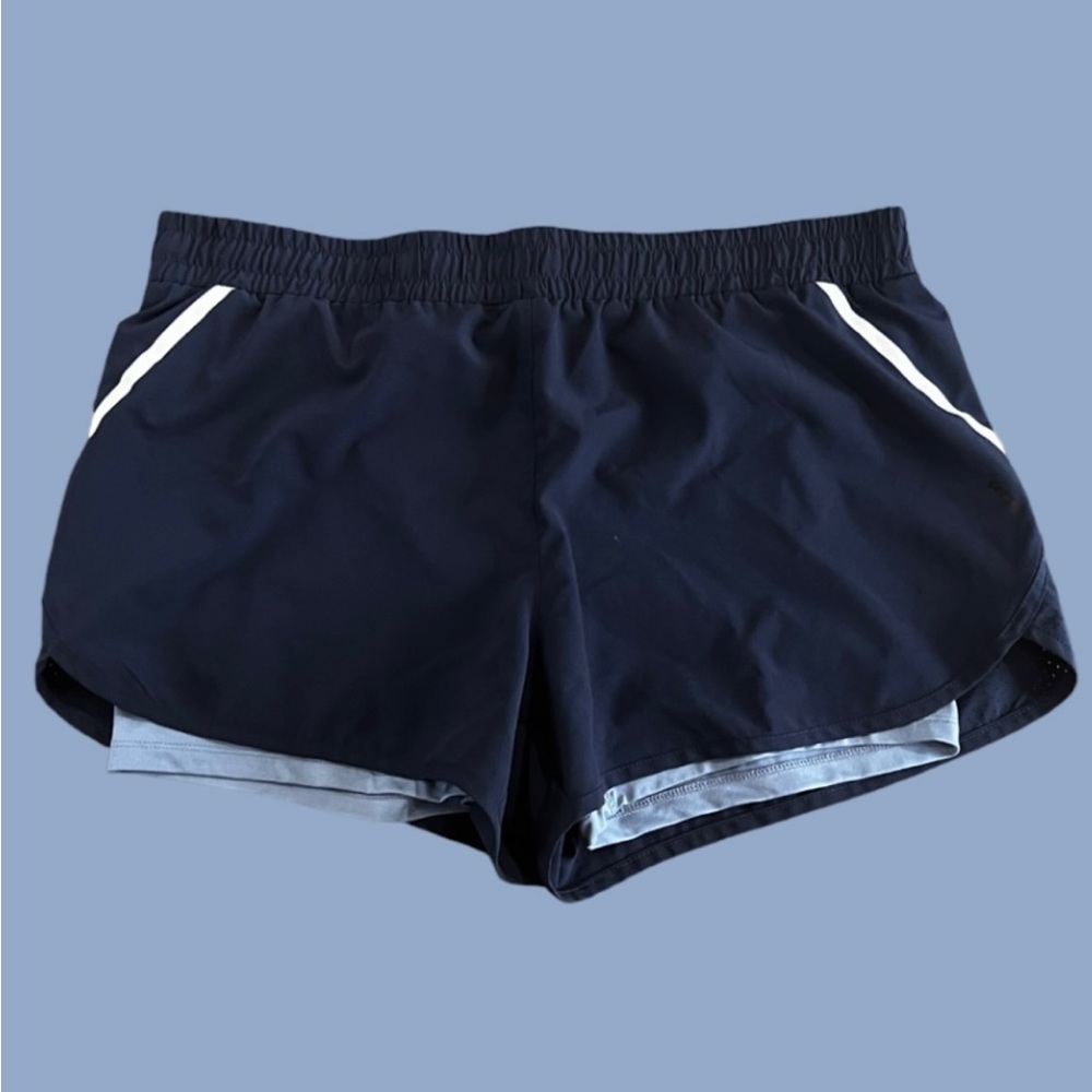RBX Womens Performance Shorts Size Large 2 Layer Biker Lined Athletic Shorts